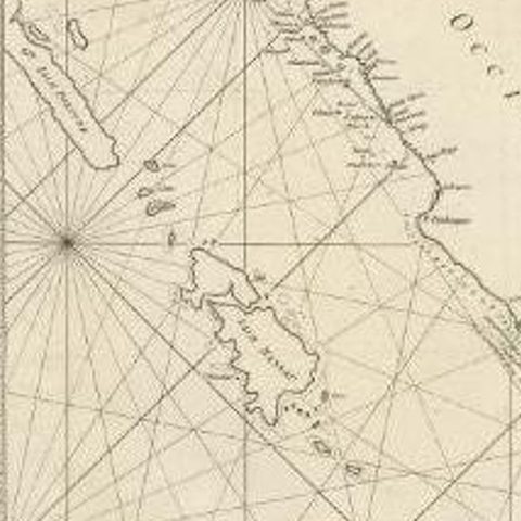 Antique Map of the South-Western Coast of Sumatra by De la Haye, c.1780, close-up 1
