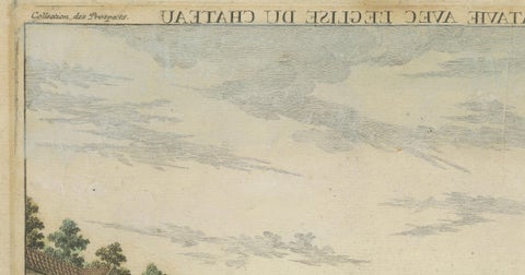 Batavia Castle Church Courtyard, Vue d’Optique, Indonesia c.1770, close-up 6