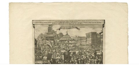 Antique Print of Trade and Merchandise at Bantam, Indonesia by P. Van Der Aa, view 3