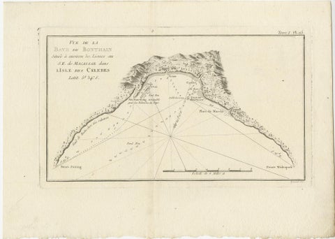 Antique Map of Bonthain Bay, Sulawesi, Celebes, view 2
