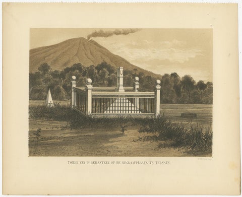 Set of 21 Antique Prints Illustrating the Travels to Cenderawasih Bay, 1875, view 3