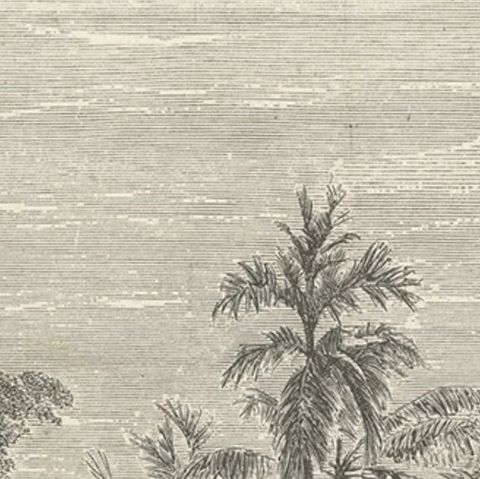 Old Print of Surulangun Village in North Musi Rawas, South Sumatra, Indonesia, close-up 1