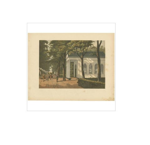 Antique Print of the Buitenzorg Estate in Batavia by M.T.H. Perelaer, 1888, view 2