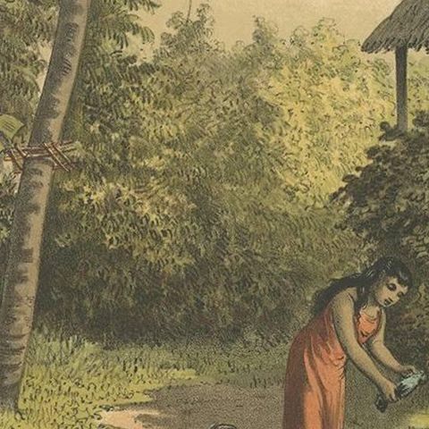 Antique Print of a House in Oleh-Leh 'Aceh' by M.T.H. Perelaer, 1888, close-up 2