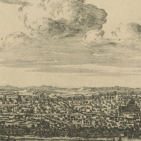View of the City Banten or Bantam Near the Western End of Java, Indonesia, c1725, close-up 3