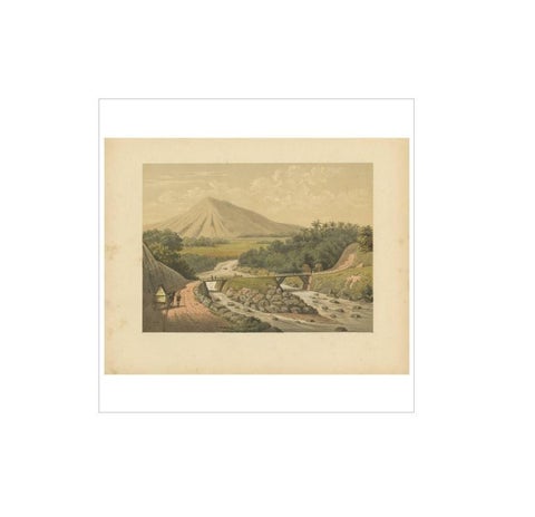 Antique Print of the Ciliwung River on Java by M.T.H. Perelaer, 1888, view 4
