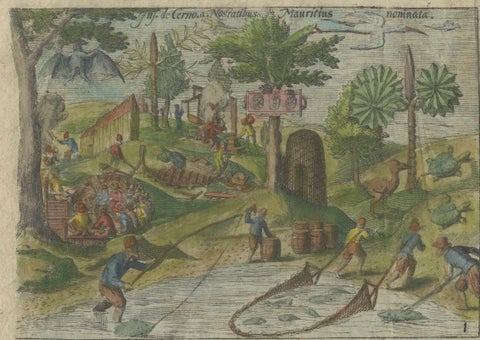 Mauritius, Banda Islands, Ternate and Tuban, Orlers, Leiden 1610, close-up 3