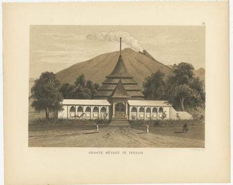 Set of 21 Antique Prints Illustrating the Travels to Cenderawasih Bay, 1875, view 4