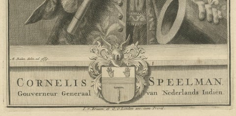 Cornelis Speelman: Commanding Governor-General of the VOC, Dutch East Indies, close-up 2