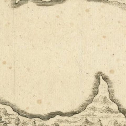 Antique Map of a Bay of Borneo, Indonesia, c.1760, close-up 2