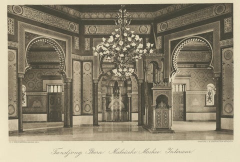 Malay Mosque Tandjong Poera, Original 1900s Photogravure, Sumatra Indonesia, close-up 5