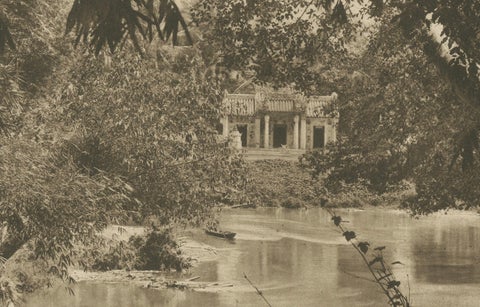 Chinese Temple by the River, Medan, Sumatra (c.1910), close-up 4