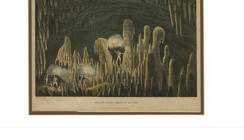 Antique Print with a view of Amboina 'Indonesia' by C.G.C. Reinwardt, view 2