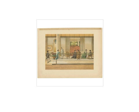 Antique Print of a Scene in Tegal ‘Indonesia’ by M.T.H. Perelaer, 1888, view 2