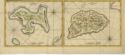 Antique Map of Manipa, Nusa-Laut, Saparua & Haruku 'Indonesia' by F. Valentijn, view 5