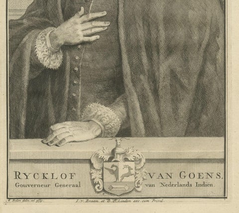 Rycklof van Goens: Formidable Governor-General of the VOC, Dutch East Indies, close-up 2