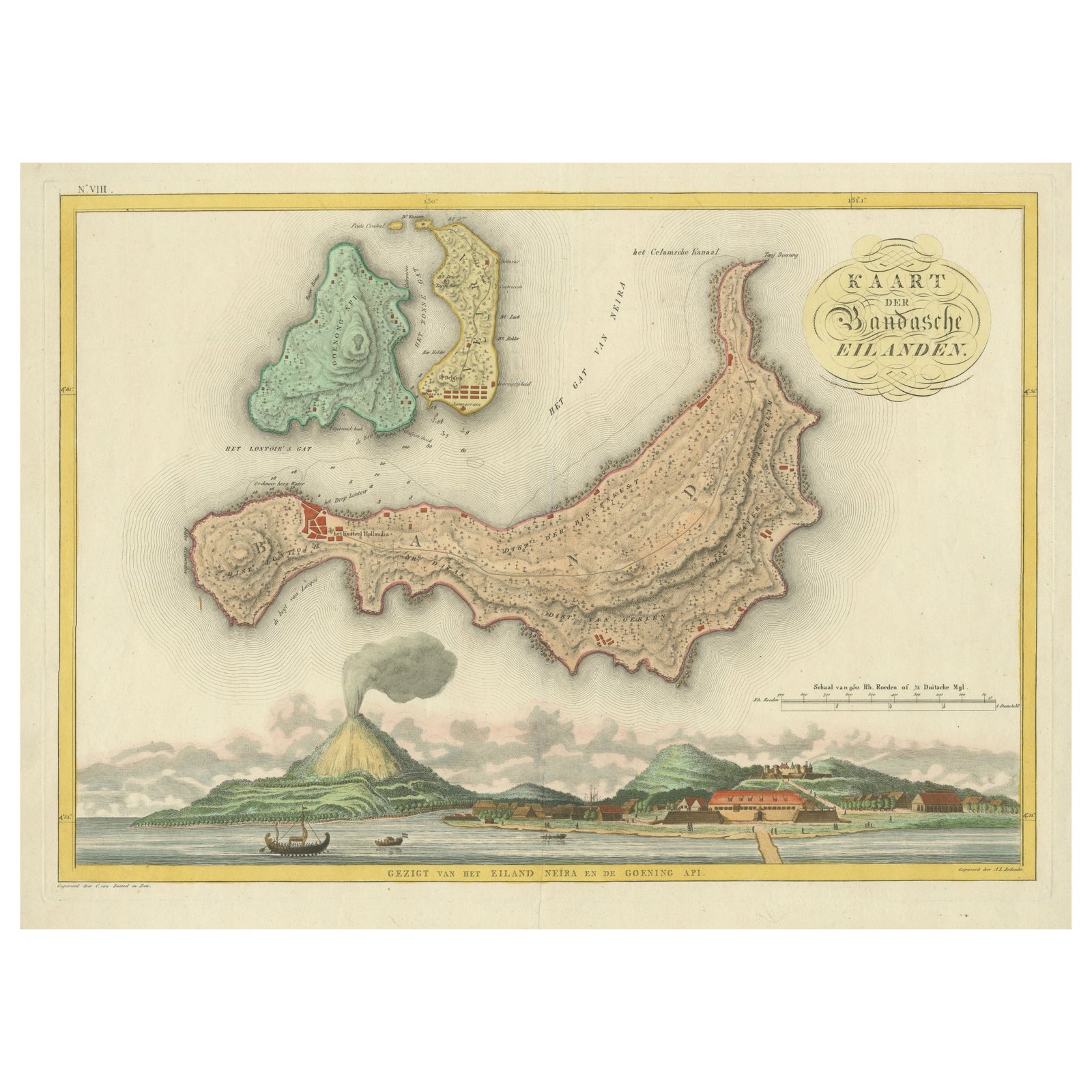 Colonial Cartography: The Banda Islands, the Epicenter of the Spice Trade, 1818