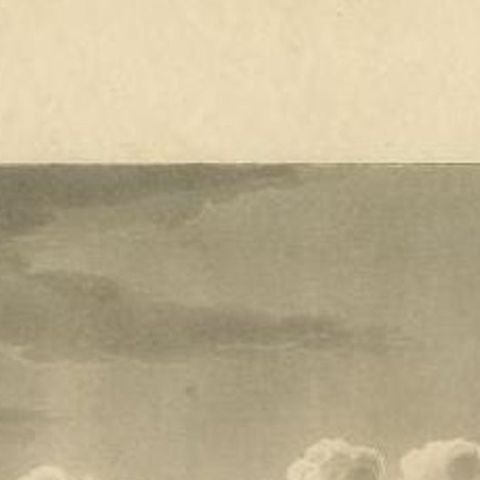 Antique Print of Fort Rambang, Java, Indonesia, 1815, close-up 1