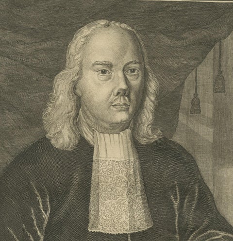 Abraham van Riebeeck: Illustrious Governor-General of the VOC, Dutch East Indies, close-up 2