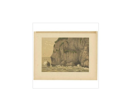 Antique Print of the Gunung Balong Mountain by M.T.H. Perelaer, 1888, view 2
