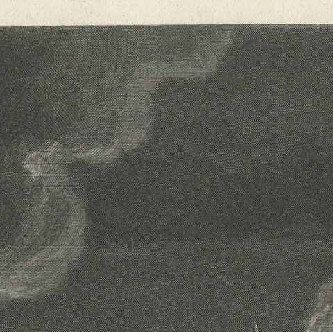Antique Print of Night Fishing Near Ternate, Indonesia, Maluku Islands, close-up 1