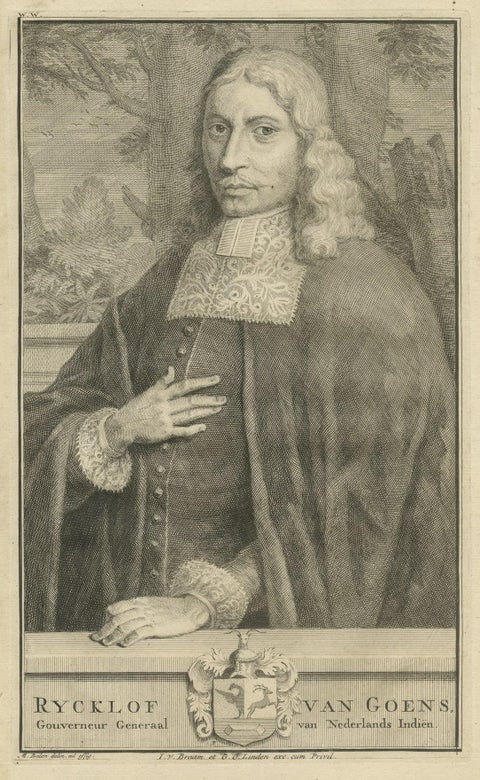 Rycklof van Goens: Formidable Governor-General of the VOC, Dutch East Indies, close-up 4