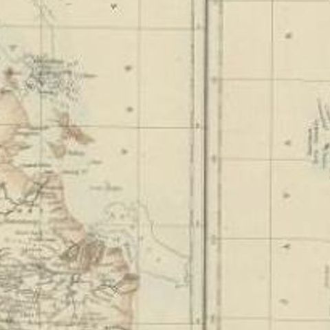 Antique Map of Sumatra and Java by Weller, c.1860, close-up 2