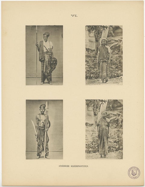 Twelve Prints of Aceh 'Atjeh' Published by E.J. Brill, '1895', view 7