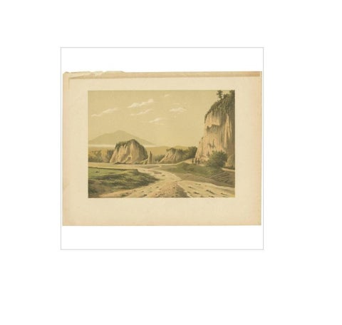 Antique Print of Ngarai Sianok 'Sumatra' by M.T.H. Perelaer, 1888, view 3