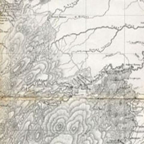 Antique Map of the District of Boemi Agoeng by Stemler, c.1875, close-up 2