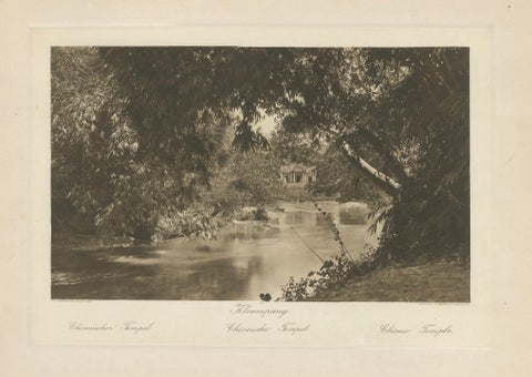 Chinese Temple by the River, Medan, Sumatra (c.1910), close-up 1