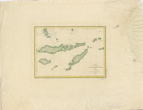 Antique Map of Flores, Timor and the Sunda Islands, French, c.1790, view 2