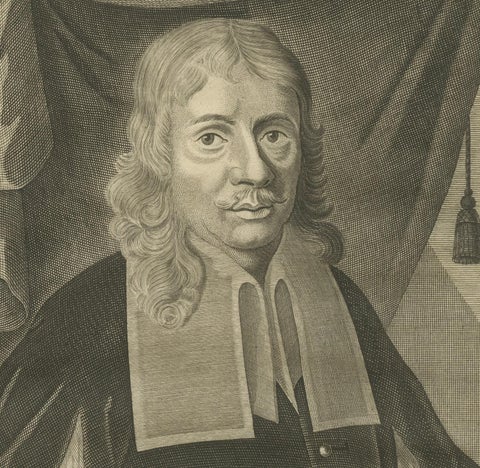 Portrait of Ioan Maat Suyker: Governor-General of the Dutch East Indies, 1724, close-up 1
