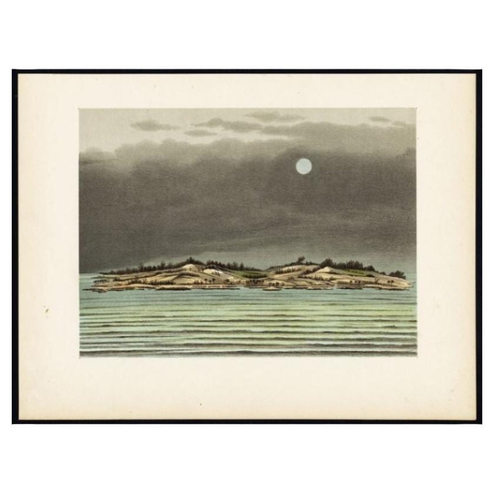 Antique Print of Tanjung Belimbing, Indonesia, 1888