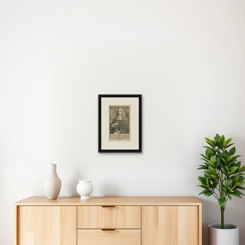 Rycklof van Goens: Formidable Governor-General of the VOC, Dutch East Indies, shown framed on a wall, true to size