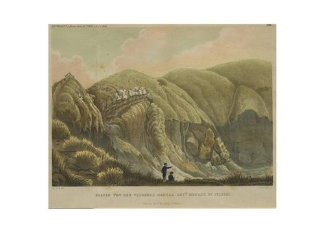 Antique Print with a View of Menado on Celebes 'Indonesia' by C.G.C. Reinwardt, view 2