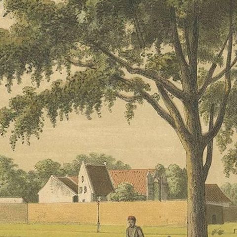 Antique Print of Makassar by M.T.H. Perelaer, 1888, close-up 2