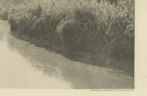 Canal at Loeboe Dalam, Sumatra, C J Kleingrothe, Dutch East Indies c1910, close-up 1