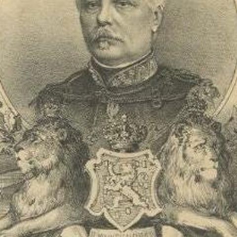 Old Portrait Dutch Officers Who Died in the Aceh War in the Dutch East Indies, close-up 2