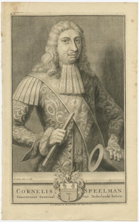 Cornelis Speelman: Commanding Governor-General of the VOC, Dutch East Indies, view 2