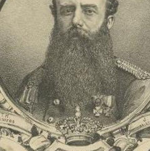 Portrait of Dutch Officers Who Died in the (Atjeh) Aceh War, Dutch East Indies, close-up 2