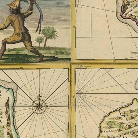 Antique Map of Manipa, Nusa-Laut, Saparua & Haruku 'Indonesia' by F. Valentijn, close-up 2