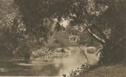 Chinese Temple by the River, Medan, Sumatra (c.1910), close-up 3