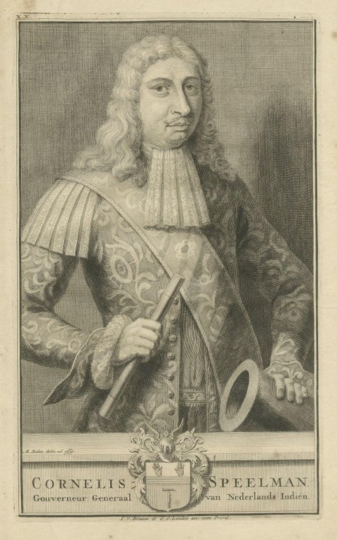 Cornelis Speelman: Commanding Governor-General of the VOC, Dutch East Indies, close-up 3
