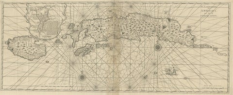 Antique Map of the Moluccas or the Famed Spice Islands of Indonesia, 1724, view 2