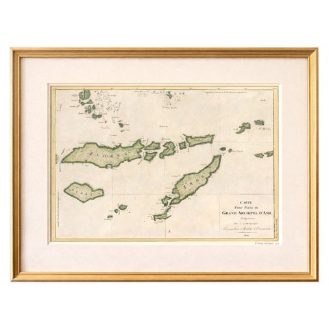 Antique Map of Flores, Timor and the Sunda Islands, French, c.1790