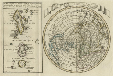 Nice Sheet of the Sangihe Archipelago in Indonesia & California Island, 1788, view 3