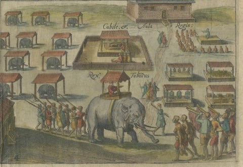 Mauritius, Banda Islands, Ternate and Tuban, Orlers, Leiden 1610, close-up 2