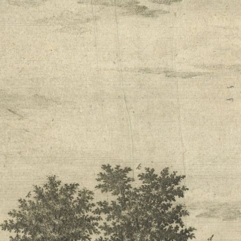 Old Antique Print of Fort Noordwijk, Batavia in the Dutch East Indies, 1739, close-up 3
