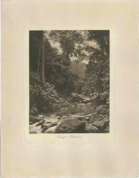 Soengei Belawan River, Medan, C.J. Kleingrothe Photo, Dutch East Indies c.1910, view 2